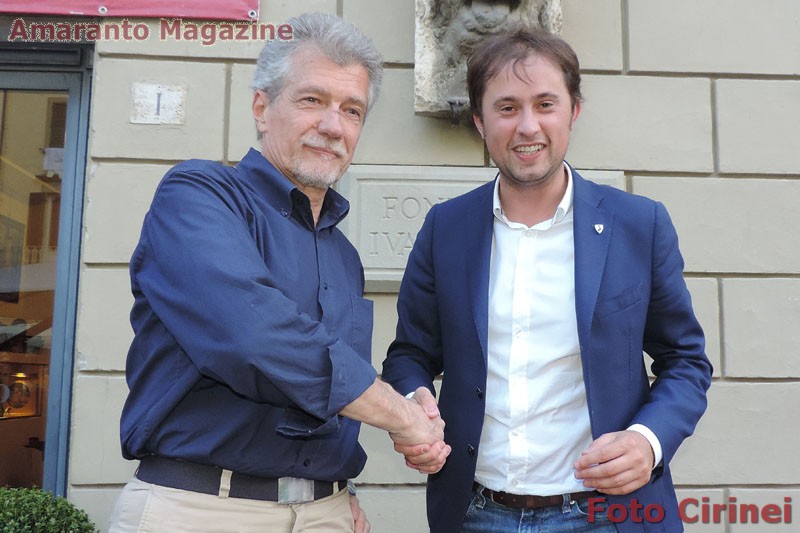 Alessandro Ghinelli e Matteo Bracciali in corsa per l'elezione a sindaco